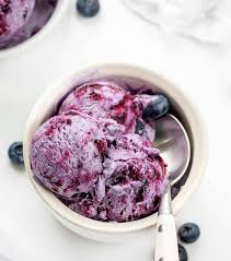 Blueberry Ice Cream